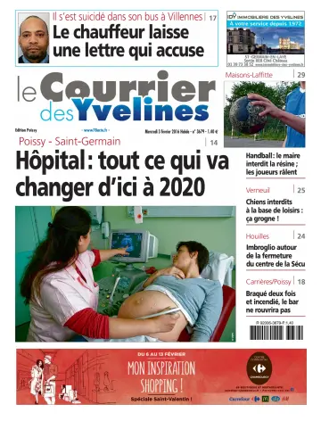 Le Courrier des Yvelines (Poissy) - 3 Feb 2016