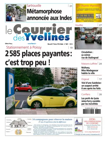 Le Courrier des Yvelines (Poissy) - 17 2월 2016