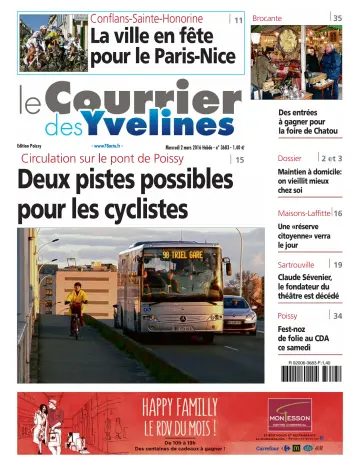 Le Courrier des Yvelines (Poissy) - 02 3월 2016