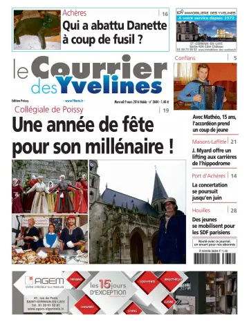 Le Courrier des Yvelines (Poissy) - 9 Mar 2016