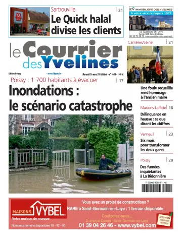 Le Courrier des Yvelines (Poissy) - 16 Mar 2016