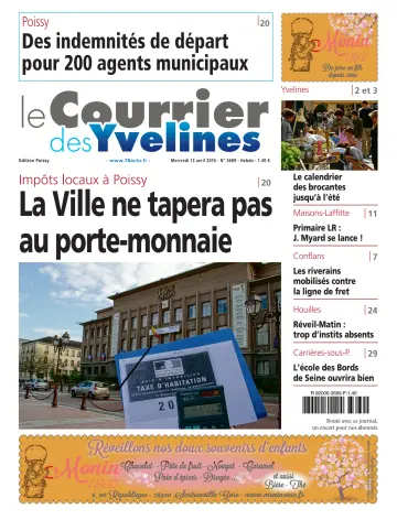 Le Courrier des Yvelines (Poissy) - 13 Apr 2016
