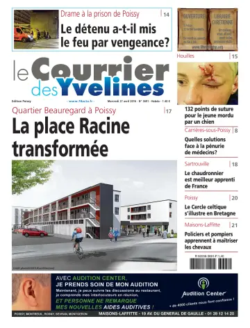 Le Courrier des Yvelines (Poissy) - 27 Apr 2016