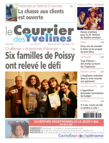 Le Courrier des Yvelines (Poissy) - 4 May 2016