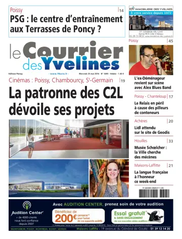 Le Courrier des Yvelines (Poissy) - 25 May 2016