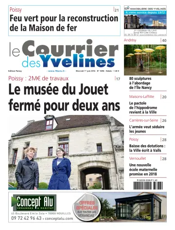 Le Courrier des Yvelines (Poissy) - 1 Jun 2016