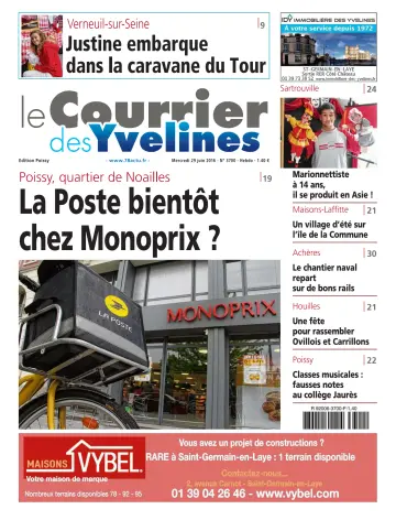 Le Courrier des Yvelines (Poissy) - 29 Jun 2016