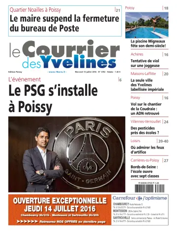 Le Courrier des Yvelines (Poissy) - 13 Jul 2016