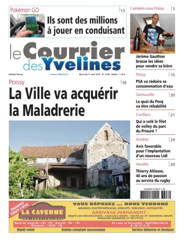 Le Courrier des Yvelines (Poissy) - 17 8월 2016
