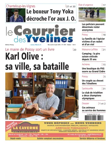 Le Courrier des Yvelines (Poissy) - 24 Aug 2016