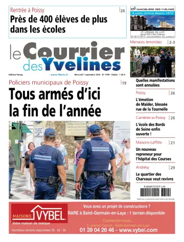 Le Courrier des Yvelines (Poissy) - 7 Sep 2016