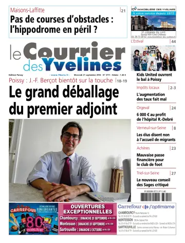 Le Courrier des Yvelines (Poissy) - 21 Sep 2016