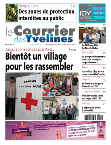 Le Courrier des Yvelines (Poissy) - 12 Oct 2016