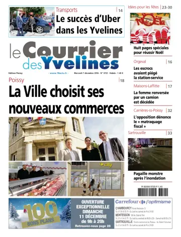 Le Courrier des Yvelines (Poissy) - 7 Dec 2016