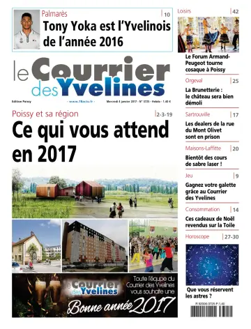 Le Courrier des Yvelines (Poissy) - 4 Jan 2017