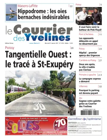 Le Courrier des Yvelines (Poissy) - 11 Jan 2017