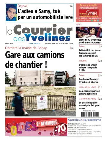 Le Courrier des Yvelines (Poissy) - 25 Jan 2017