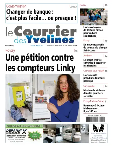 Le Courrier des Yvelines (Poissy) - 15 2월 2017