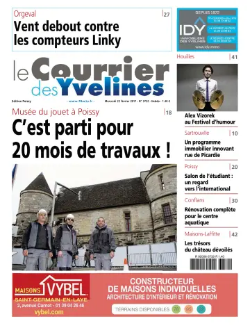 Le Courrier des Yvelines (Poissy) - 22 Feb 2017