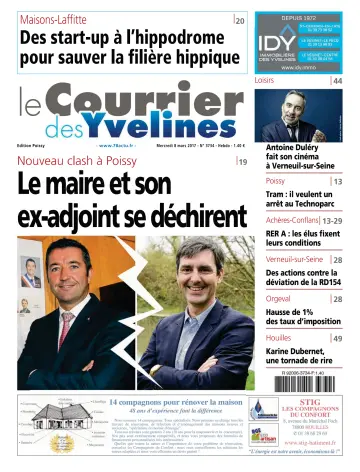 Le Courrier des Yvelines (Poissy) - 8 Mar 2017