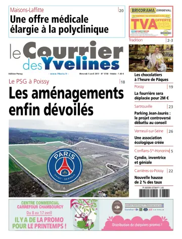 Le Courrier des Yvelines (Poissy) - 5 Apr 2017