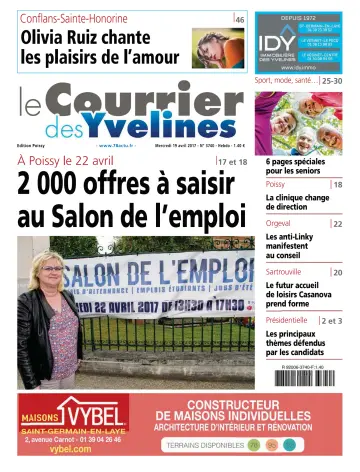 Le Courrier des Yvelines (Poissy) - 19 Apr 2017