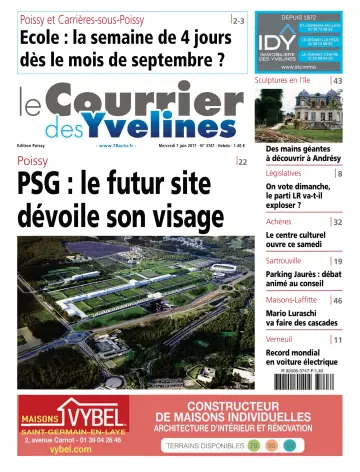 Le Courrier des Yvelines (Poissy) - 7 Jun 2017