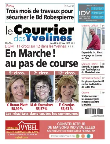 Le Courrier des Yvelines (Poissy) - 21 Jun 2017