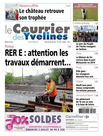 Le Courrier des Yvelines (Poissy) - 28 Jun 2017