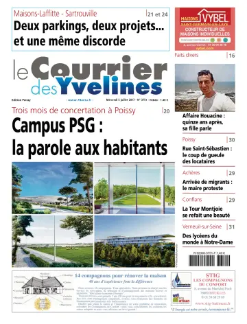 Le Courrier des Yvelines (Poissy) - 5 Jul 2017