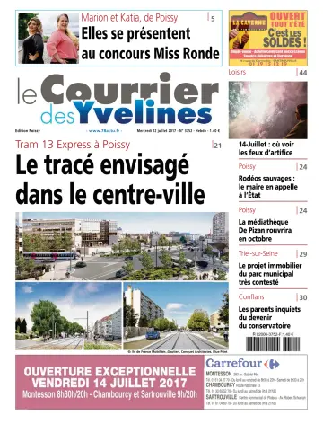 Le Courrier des Yvelines (Poissy) - 12 Jul 2017