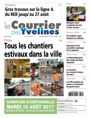 Le Courrier des Yvelines (Poissy) - 09 8월 2017
