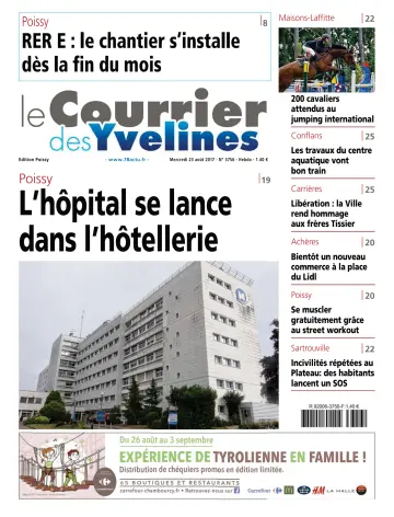 Le Courrier des Yvelines (Poissy) - 23 8월 2017