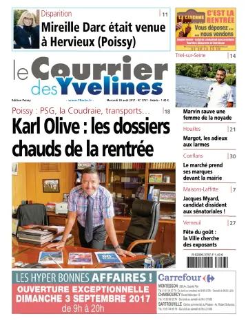 Le Courrier des Yvelines (Poissy) - 30 8월 2017