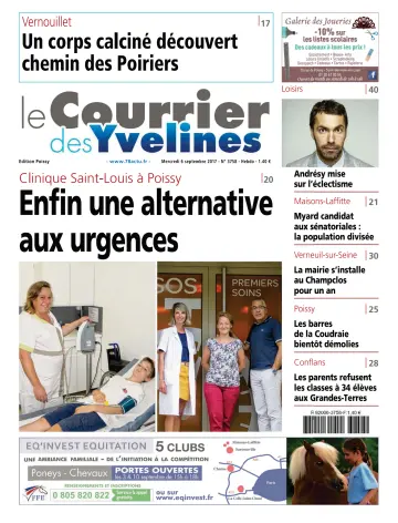 Le Courrier des Yvelines (Poissy) - 6 Sep 2017