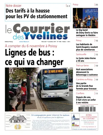 Le Courrier des Yvelines (Poissy) - 01 11월 2017