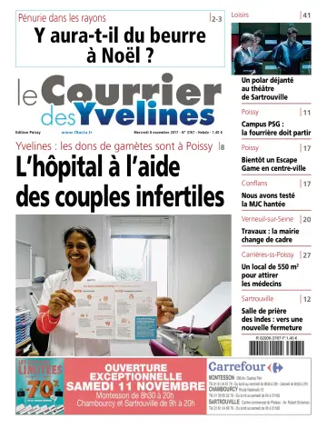 Le Courrier des Yvelines (Poissy) - 8 Nov 2017