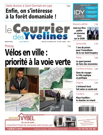 Le Courrier des Yvelines (Poissy) - 15 Nov 2017