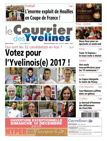 Le Courrier des Yvelines (Poissy) - 6 Dec 2017