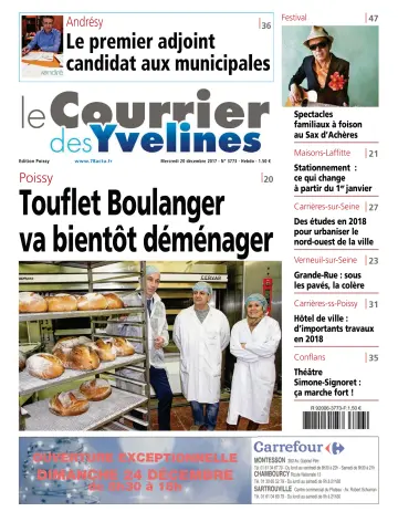 Le Courrier des Yvelines (Poissy) - 20 12월 2017