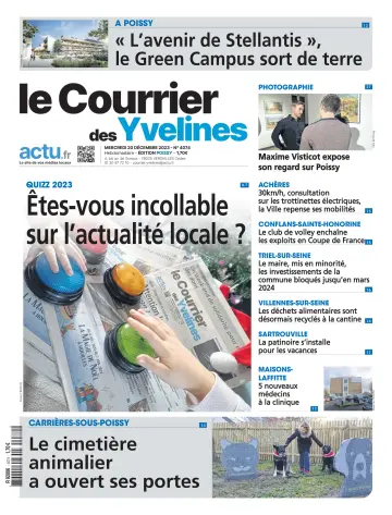 Le Courrier des Yvelines (Poissy) - 20 Noll 2023