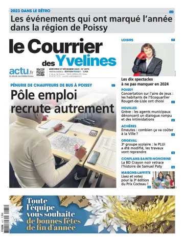 Le Courrier des Yvelines (Poissy) - 27 Dez. 2023