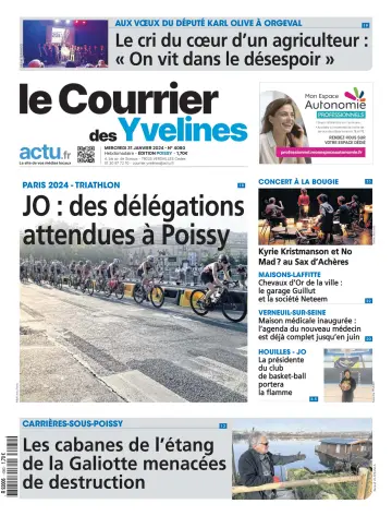 Le Courrier des Yvelines (Poissy) - 31 enero 2024