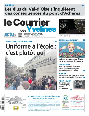 Le Courrier des Yvelines (Poissy) - 14 фев. 2024