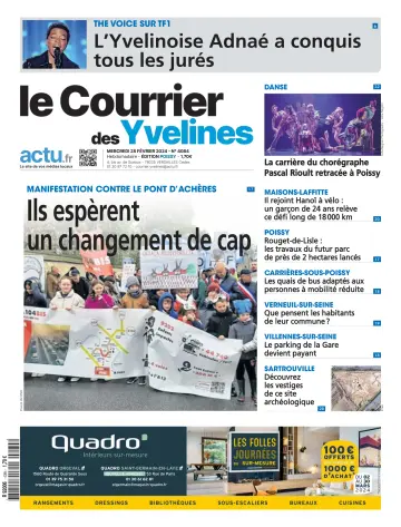 Le Courrier des Yvelines (Poissy) - 28 Feb. 2024