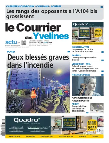 Le Courrier des Yvelines (Poissy) - 06 мар. 2024