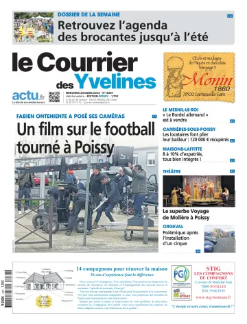 Le Courrier des Yvelines (Poissy) - 20 мар. 2024