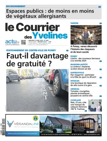 Le Courrier des Yvelines (Poissy) - 17 Apr. 2024