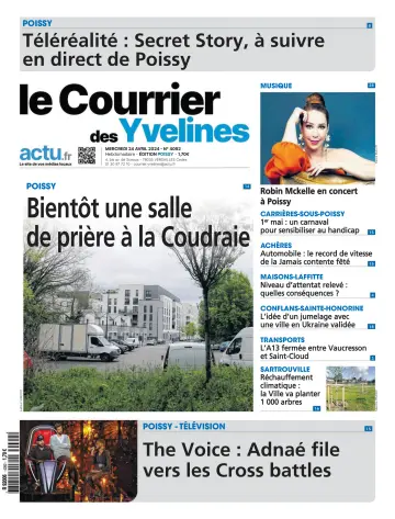 Le Courrier des Yvelines (Poissy) - 24 avr. 2024