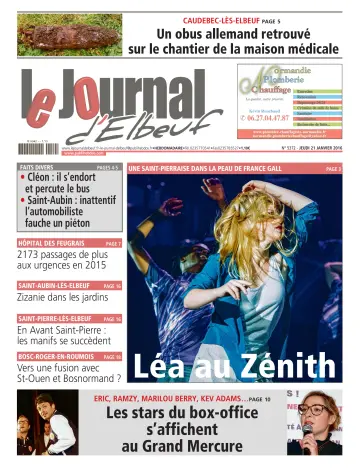 Le Journal d'Elbeuf - 21 Jan 2016